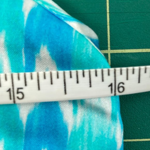 Paloma Blue Capri Printed 100% Silk-Satin Camisole Size M NWOT - Picture 14 of 15